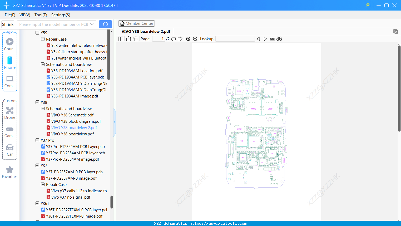 VIVO Y38 Boardview 2